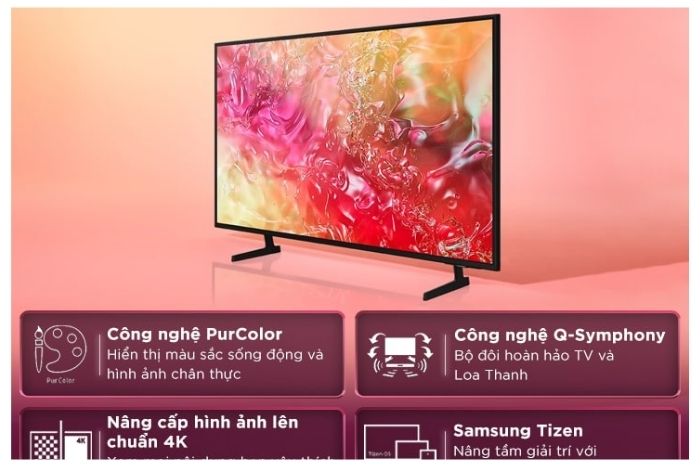 Smart Tivi Samsung 4K 50 Inch UA50DU7700
